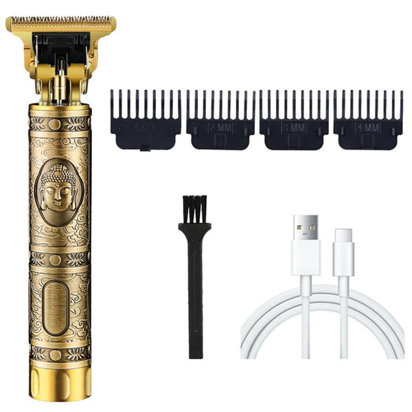 Men's Cordless Electric Hair Trimmer Kit