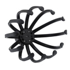 Head Scalp Massager Electric Octopus Claw Scalp Massage Tool Portable Muscle Relaxation Equipment -Black