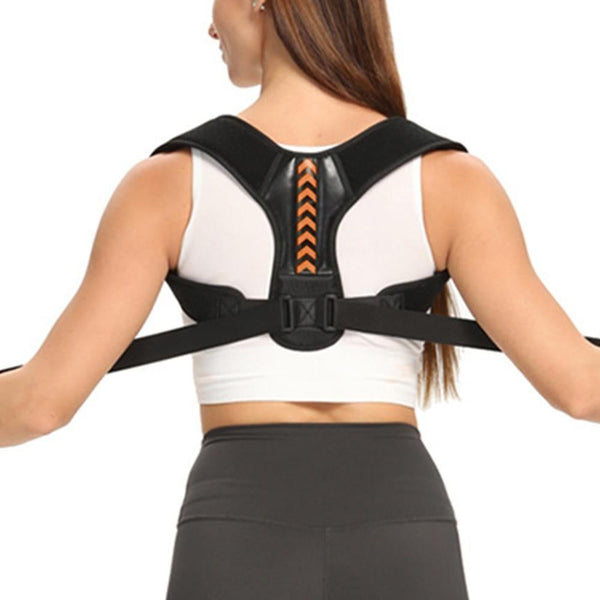 Posture Corrector Back Brace for Women and Men (Orange)