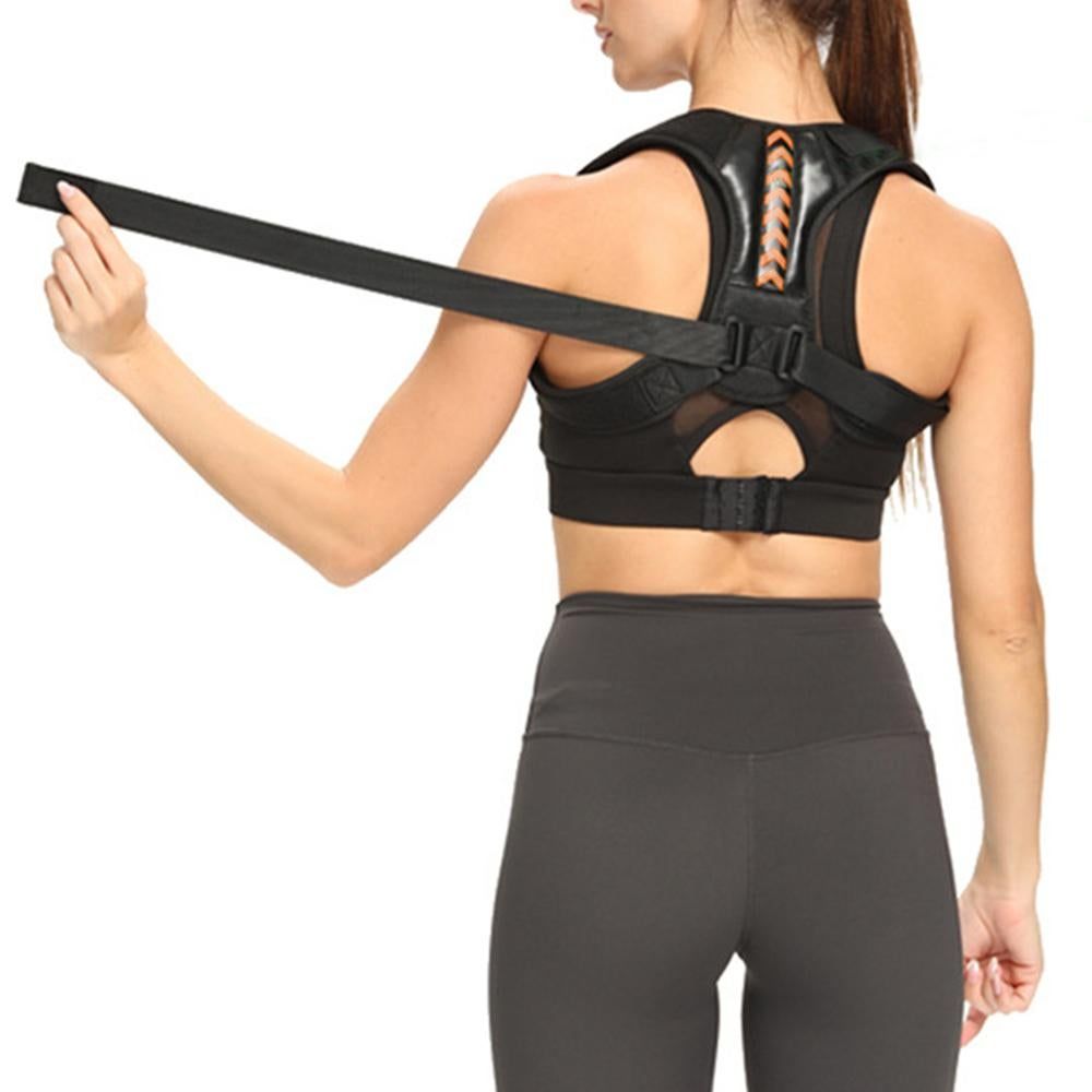 Posture Corrector Back Brace for Women and Men Adjustable Upper Shoulder Back Support Brace -Orange