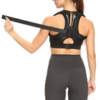 Posture Corrector Back Brace for Women and Men Adjustable Upper Shoulder Back Support Brace -Orange