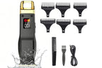Rechargeable Men Hair Clipper Wet Dry Use for Home Dorm Barber Shop-Gold