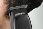 Rechargeable Men Hair Clipper Wet Dry Use for Home Dorm Barber Shop-Grey