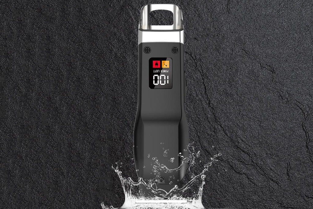 Rechargeable Men Hair Clipper Wet Dry Use for Home Dorm Barber Shop-Grey