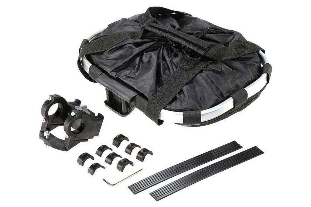 Portable Foldable Breathable Dog Bike Basket Puppy Bike Seat Suitable For Camping