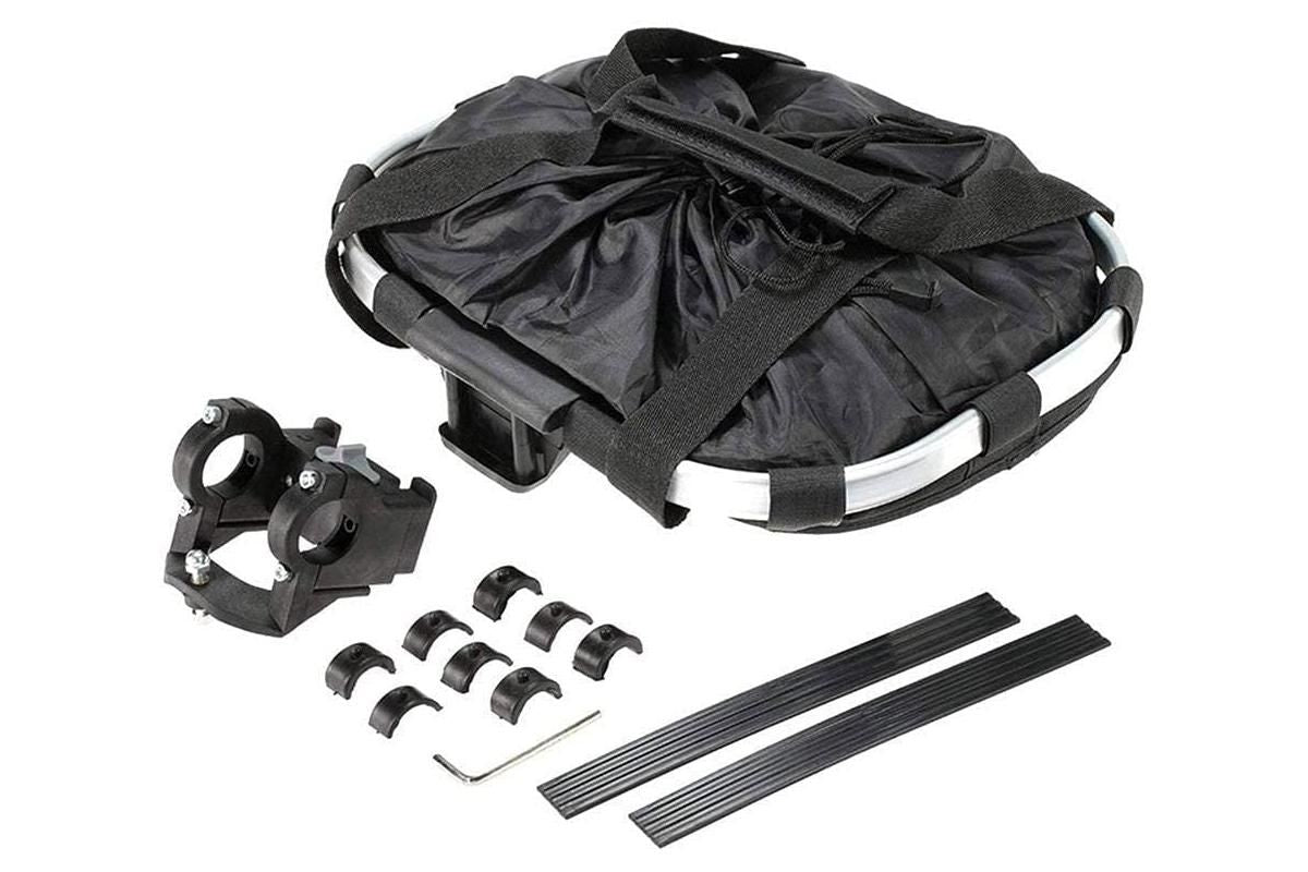 Portable Foldable Breathable Dog Bike Basket Puppy Bike Seat Suitable For Camping