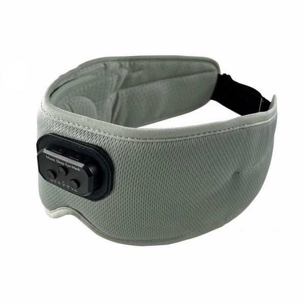 Sleep Mask Eye Mask White Noise Sleep Headphones Wireless - Gray