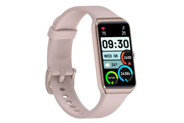 Fitness Tracker Smart Watch with Heart Rate Monitor - Pink