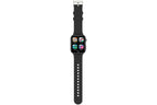 Kids Smart Watch Touch Screen Elastic Strap Smartwatch With Video Camera Pedometer-Black