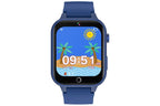 Kids Smart Watch Touch Screen Elastic Strap Smartwatch With Video Camera Pedometer-Blue