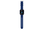 Kids Smart Watch Touch Screen Elastic Strap Smartwatch With Video Camera Pedometer-Blue