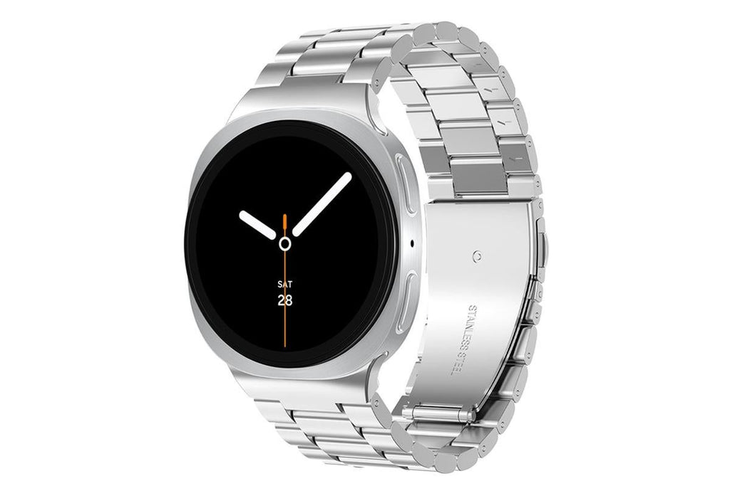 Metal Replacement Watch Band for Samsung Galaxy Watch 8 40 44 46mm-Silver