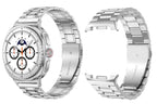 Metal Replacement Watch Band for Samsung Galaxy Watch 8 40 44 46mm-Silver