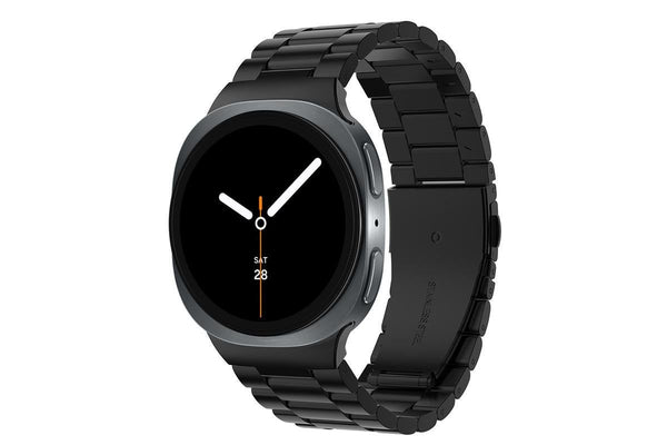 Metal Replacement Watch Band for Samsung Galaxy Watch 8 40 44 46mm-Black