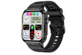 Military Smart Watch 1.95-Inch Fitness Tracker with Heart Rate Sleep Monitor 100 Sports Modes Activity Tracker-Black