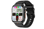Military Smart Watch 1.95-Inch Fitness Tracker with Heart Rate Sleep Monitor 100 Sports Modes Activity Tracker-Black