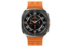 Smart Watch 1.43-Inch Fitness Watch with Heart Rate Sleep Monitor Blood Oxygen Sedentary Reminder OTA SOS Activity Tracker-Orange
