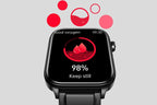 Smart Watch 1.96-Inch ECG Fitness Tracker with Heart Rate Blood Oxygen Blood Glucose Uric Acid and Blood Lipid 100 Sports Modes Activity Tracker-Black