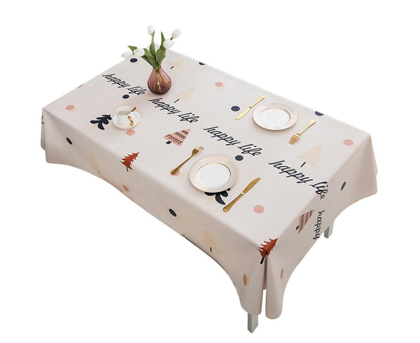 Xmas Table Mat Waterproof Heat Insulation-A