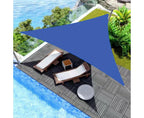 Shade Sail Waterproof Heavy Duty Triangle - Royal Blue