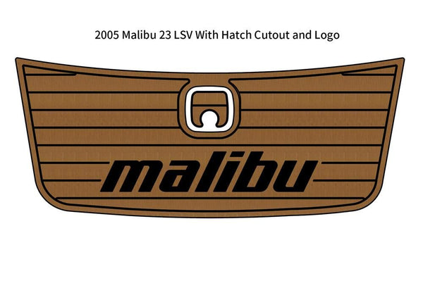 2005 Malibu 23 LSV Swim Platform Step Pad Boat EVA Foam Faux Teak Deck