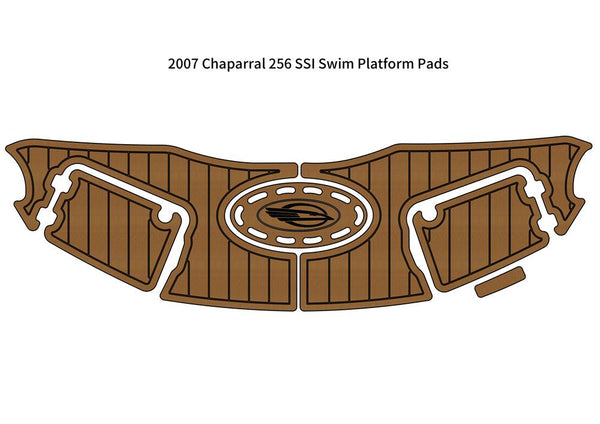 2007 Chaparral 256 SSI Swim Platform Pad Boat EVA Foam Teak Deck
