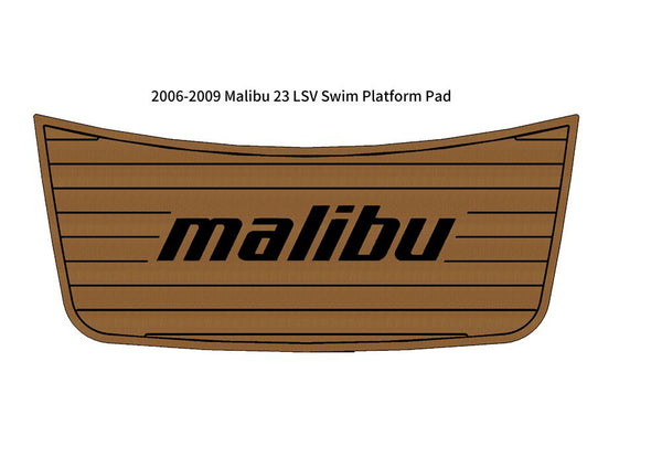 2006-2009 Malibu 23 LSV Swim Platform Step Pad Boat EVA Foam Teak Deck