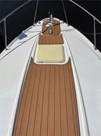 2000-2006 Bayliner 2855 Upper Deck Pads Boat EVA Foam Faux Teak Deck Floor Mat SeaDek MarineMat Gatorstep Style Self Adhesive