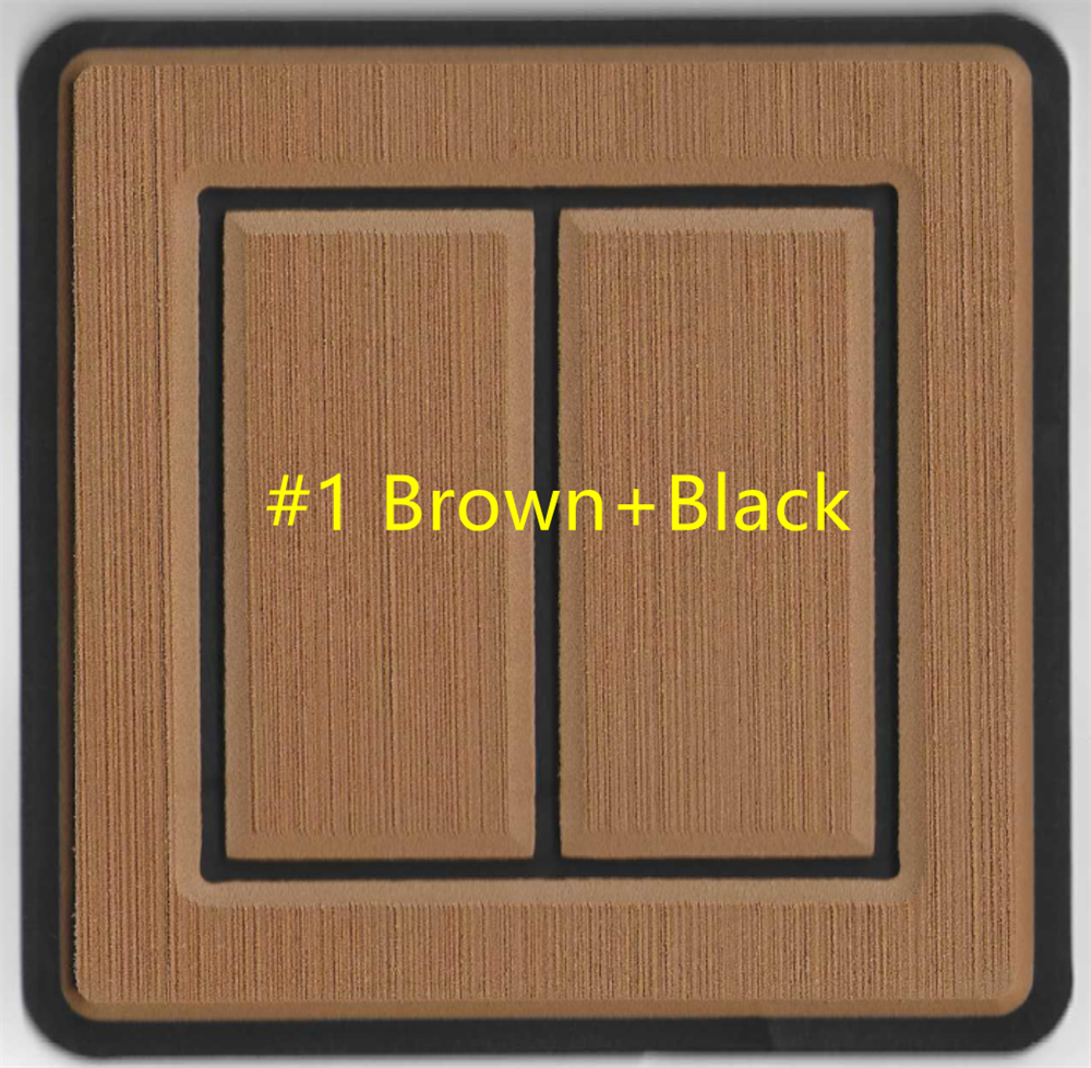 2001 Bayliner 2655 Swim Platform Cockpit Pad Boat EVA Foam Faux Teak Floor Mat SeaDek MarineMat Gatorstep Style Self Adhesive