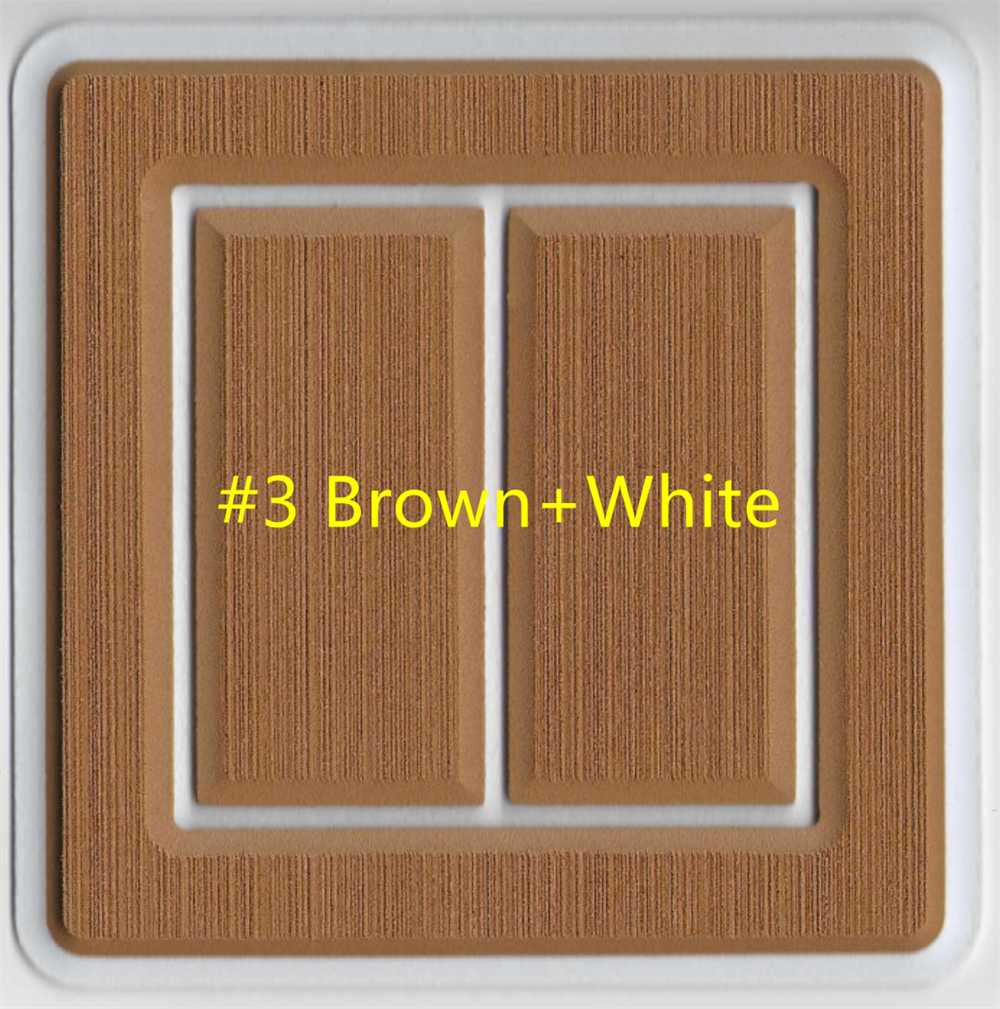2001 Bayliner 2655 Swim Platform Cockpit Pad Boat EVA Foam Faux Teak Floor Mat SeaDek MarineMat Gatorstep Style Self Adhesive