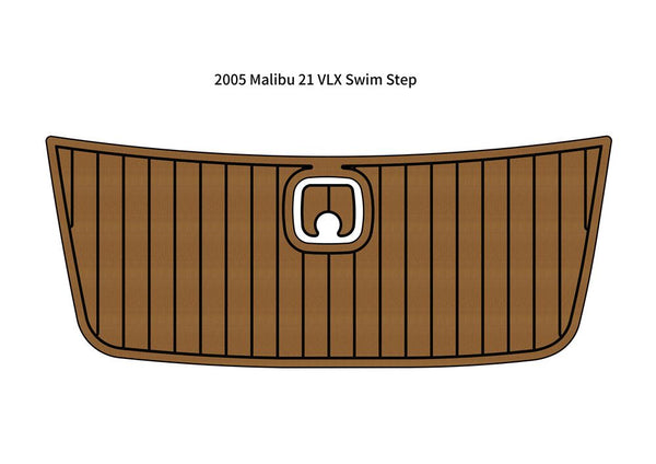 2005 Malibu 21 VLX Swim Platform Step Pad Boat EVA Foam Faux Teak Deck