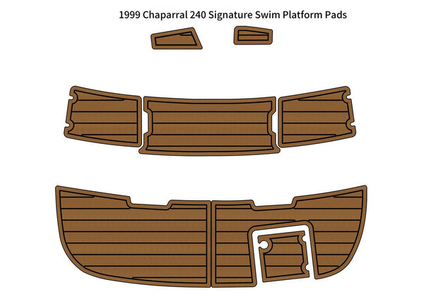 1999 Chaparral 240 Signature Swim Platform  Floor Pad Mat