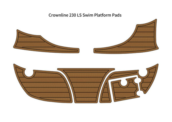 2008 Crownline 230 LS Swim Platform Step Boat EVA Faux Foam