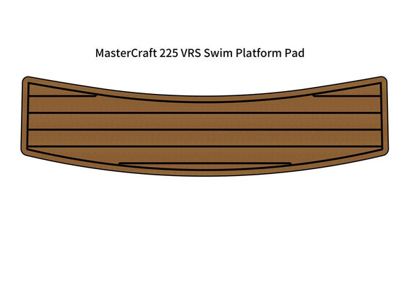 MasterCraft 225 VRS Swim Platform Boat EVA Faux Foam Teak Deck