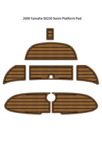 2006 & Earlier Yamaha SX230 Swim Platform Pad Boat EVA Foam Teak Deck Floor Mat SeaDek MarineMat Gatorstep Style Self Adhesive