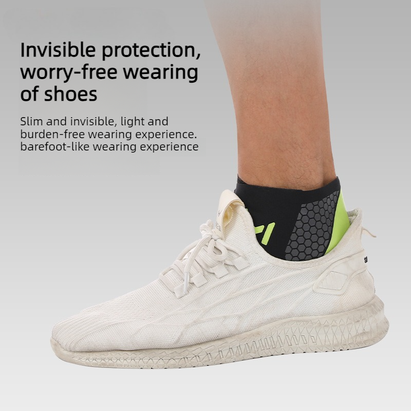 2-Pack Adjustable Compression Ankle Braces, Lightweight and Twist-Resistant - Green