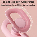 Pink - Multifunctional Thigh Master Trainer with Calorie & Time Counter, Home Kegel Exerciser for Inner Thighs, Buttocks, and Arms