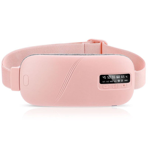 Women's Rechargeable Heating & Massage Belt - Pink