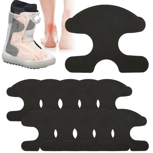 5 Pairs 10PCS Self-Adhesive EVA Heel Pads for Ski Boots