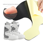 5 Pairs 10PCS Self-Adhesive EVA Heel Pads for Ski Boots, Curved Shock Absorbing Anti-Friction Foam Liner Inserts