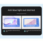 +2.00 Diopter Metal Portable Foldable Anti-Blue Light Reading Glasses, Lightweight Compact Readers for Seniors - Silver