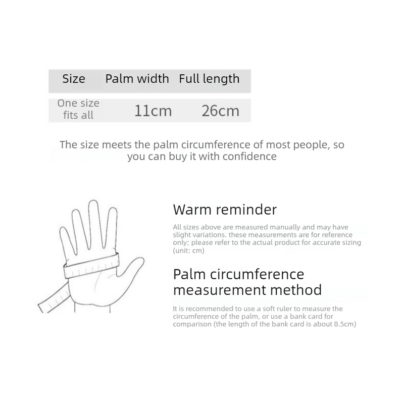 Winter Fleece-Lined Touchscreen Gloves, Windproof, Water-Resistant, Anti-Slip Thermal Gloves for Cycling and Driving, Unisex, One Pair—Gray (One Size Fits All)