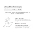 Winter Fleece-Lined Touchscreen Gloves, Windproof, Water-Resistant, Anti-Slip Thermal Gloves for Cycling and Driving, Unisex, One Pair—Gray (One Size Fits All)