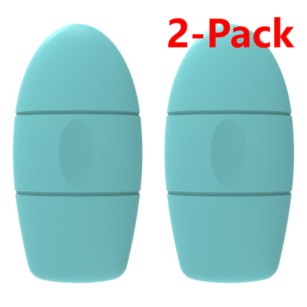 2-in-1 Dual-Head Ice Beauty Device - Cyan (2-Pack)