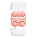 Double-Sided Dual Ice Roller Beauty Device, Household Cold Compress Roller, Lifting and De-Puffing Full-Body Massager—Pink