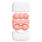 Double-Sided Dual Ice Roller Beauty Device, Household Cold Compress Roller, Lifting and De-Puffing Full-Body Massager—Pink