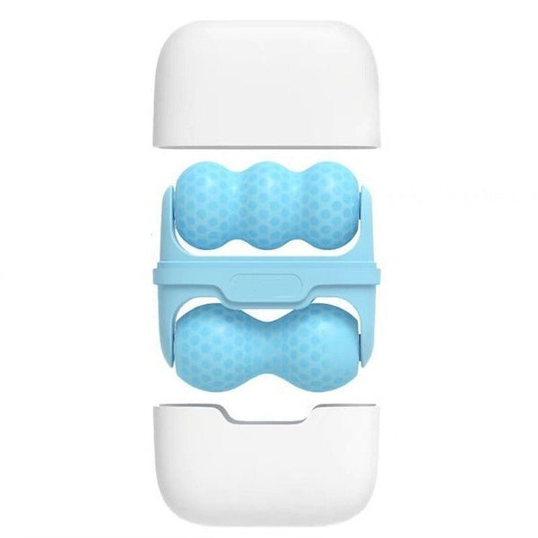 Double-Sided Dual Ice Roller Beauty Device (Blue)