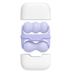 Double-Sided Dual Ice Roller Beauty Device, Household Cold Compress Roller, Lifting and De-Puffing Full-Body Massager—Purple