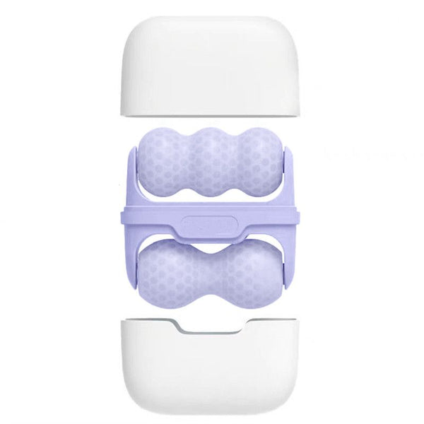 Double-Sided Dual Ice Roller Beauty Device (Purple)