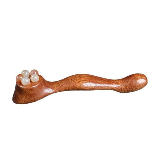 Massage Stick Natural Horn Roller for Ey